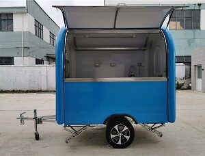 food cart, coffee cart, food trailer, hot dog cart