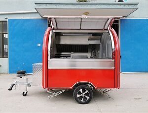 food cart, coffee cart, food trailer, hot dog cart