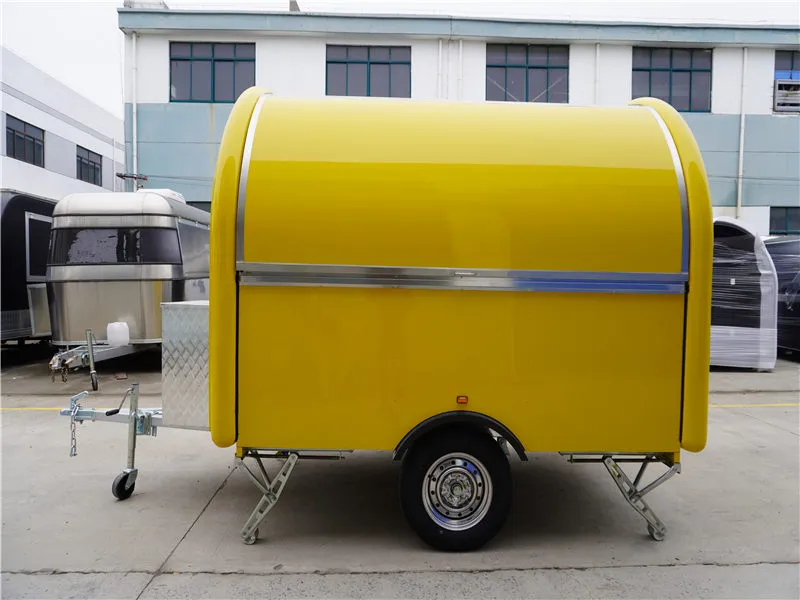 food cart, coffee cart, food trailer, hot dog cart