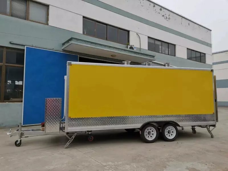 Box Food Trailer