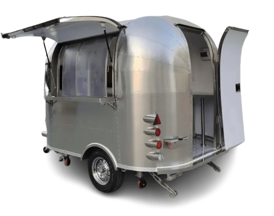 380x210x260cm Airstream Food Trailer