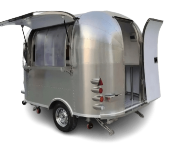 380x210x260cm Airstream Food Trailer